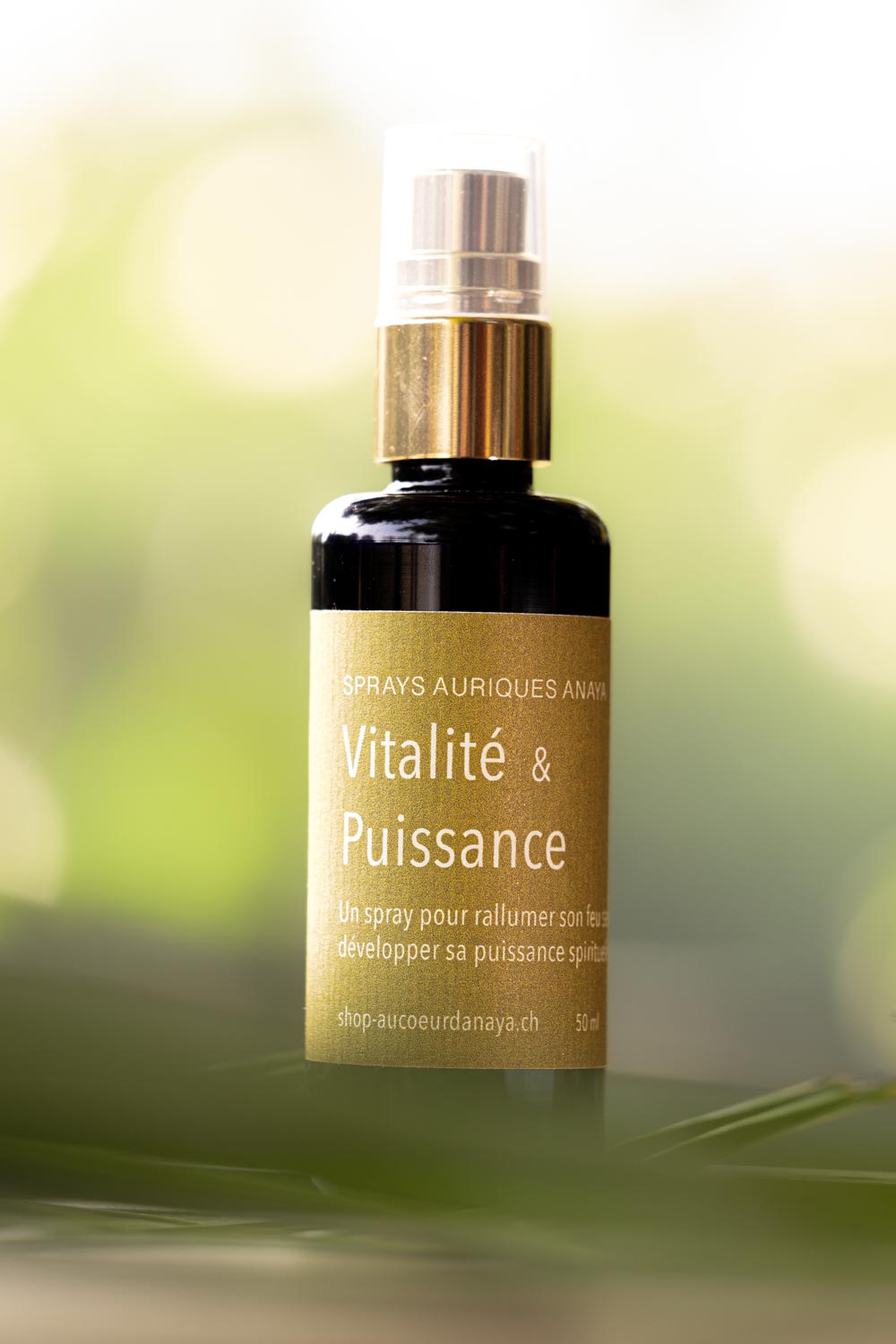 Spray Aurique Vitalité & Puissance - Augmenter son énergie vitale
