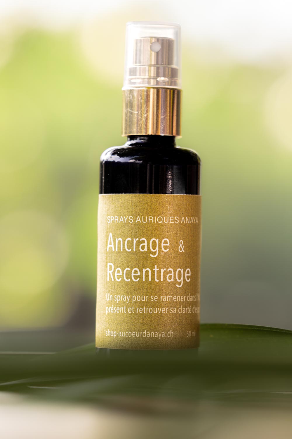 Spray aurique Ancrage & Recentrage - Développe ton Ancrage Corporel