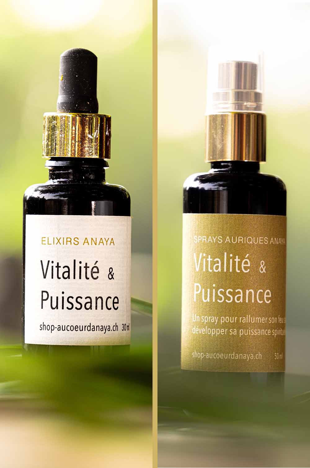 Elixir & Spray Aurique Vitalité & Puissance - Augmenter son Énergie Vi